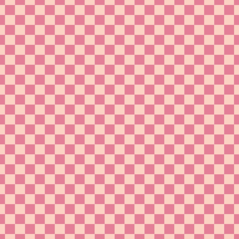 Small Pink Checkers - Be Mine Collection