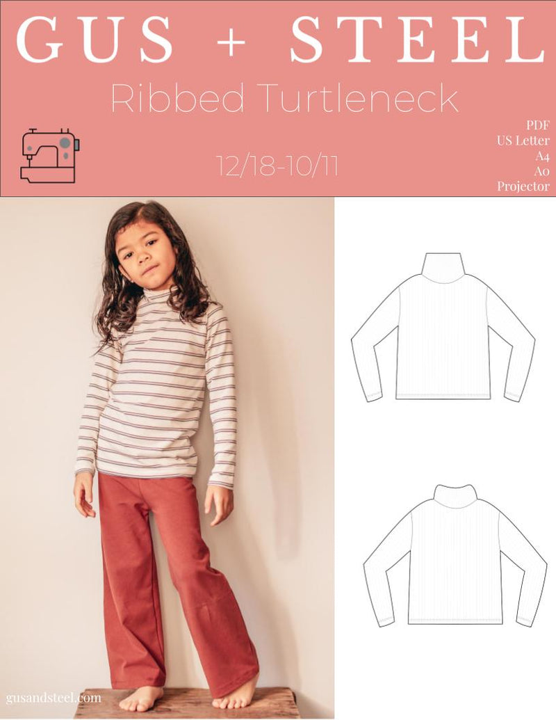 Ribbed Turtleneck